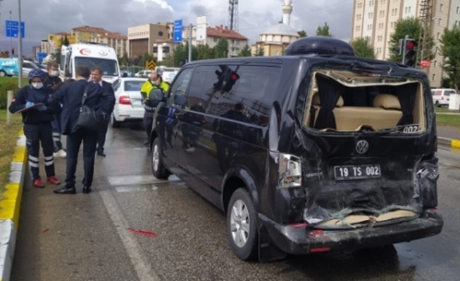TSO BAÅžKANI KAZA YAPTI