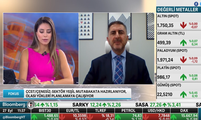 Ã‡ENESÄ°Z, DOÄžALGAZ FÄ°YATLARINI DEÄžERLENDÄ°RDÄ°