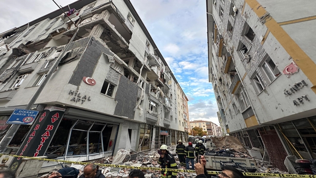 Ã‡ORUMâ€™DA DOÄžAL GAZ PATLAMASI!