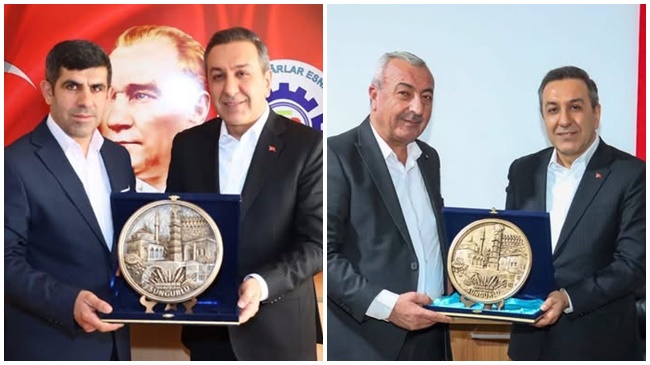 BAŞKAN DERE, ODA BAŞKANLARINI KUTLADI