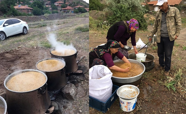 KAZANLAR KURULDU,  BULGURLAR KAYNIYOR