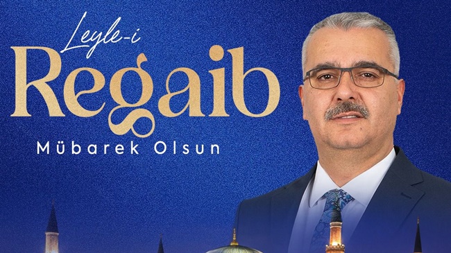 AHLATCI’DAN REGAİP KANDİLİ MESAJI