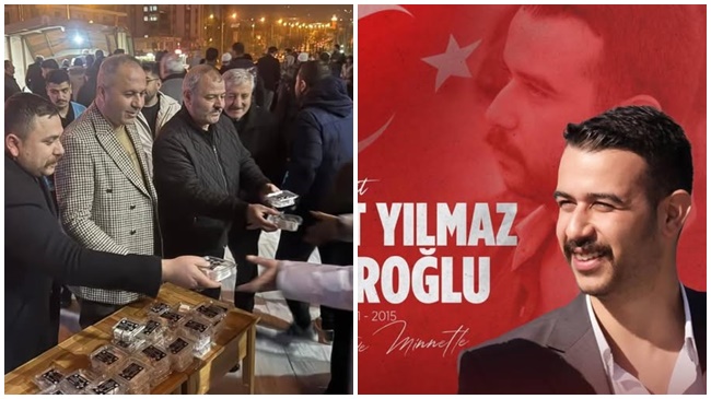 ÜLKÜCÜ ŞEHİDE VEFA: TERAVİH  ÖNCESİ MEVLİD, SONRASI İKRAM