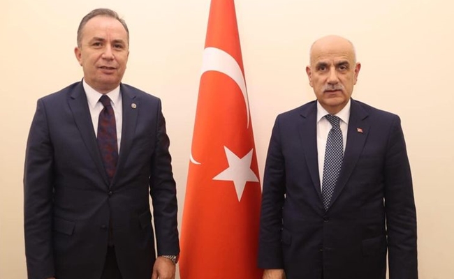 CEYLAN, BAKAN KÄ°RÄ°ÅžÃ‡Ä° Ä°LE GÃ–RÃœÅžTÃœ