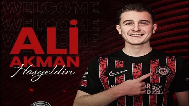 ALİ AKMAN, İMZAYI ATTI