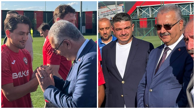 AHLATCI’DAN ÇORUM FK’YA MORAL ZİYARETİ