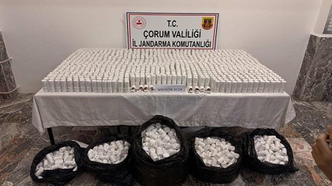 ÇORUM’DA ZEHİR TACİRLERİNE BÜYÜK DARBE!