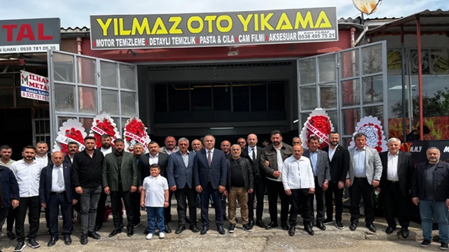 YILMAZ OTO YIKAMA DUALARLA AÇILDI