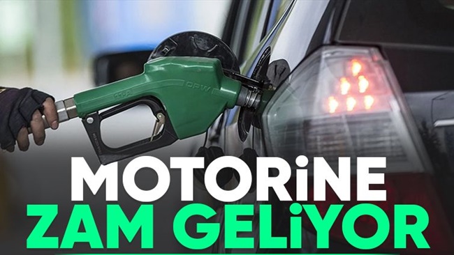MOTORİNE ZAM BEKLENİYOR