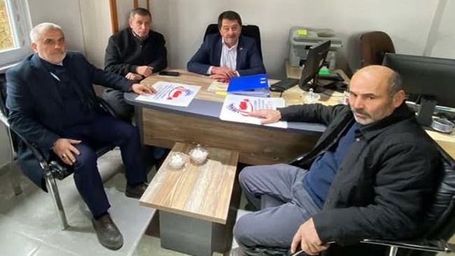 ODA BAŞKANLARINDAN 1 NOLU TAŞIMA  KOOPERATİFİNE HAYIRLI OLSUN ZİYARETİ!