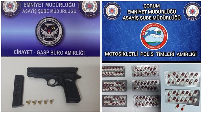 POLİS, ÇORUM’UN HUZURU İÇİN ÇALIŞIYOR