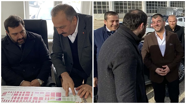 ŞEHZADE OSMANOĞLU, ZANAATKARLAR SİTESİ’Nİ ZİYARET ETTİ