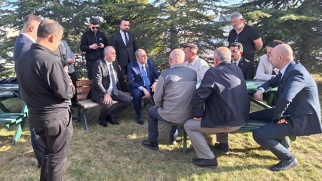 KAYRICI'DAN AKSULAR GIDA'YA GEÇMİŞ OLSUN ZİYARETİ!