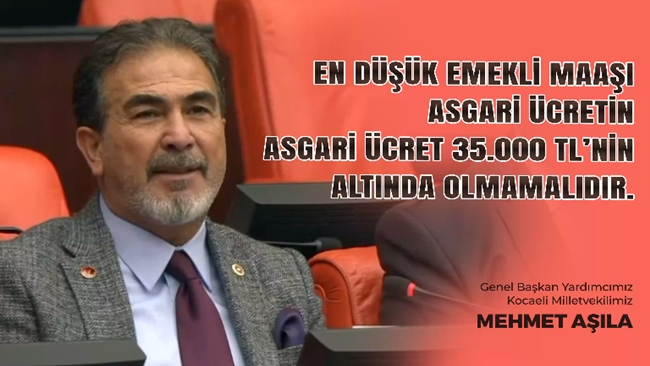 ASGARÄ° ÃœCRET 35 BÄ°N TLâ€™NÄ°N ALTINDA OLMAMALI