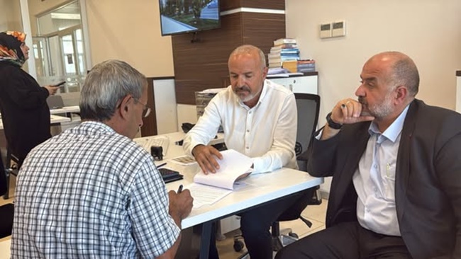 KENTSEL DÖNÜŞÜM İÇİN  GÖRÜŞMELER SÜRÜYOR