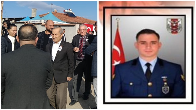CHP, ŞEHİT AİLESİNİN ACISINA ORTAK OLDU