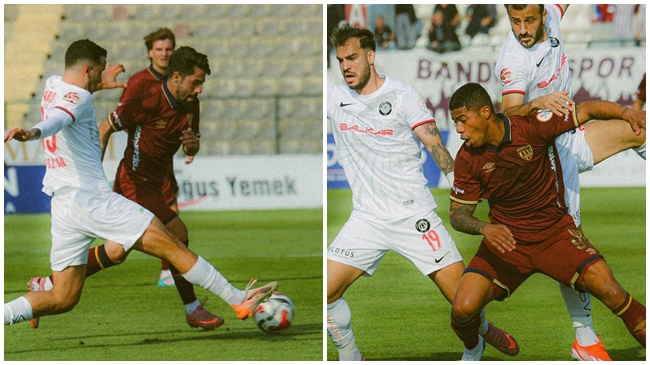 ÇORUM FK, BANDIRMA’DAN ELİ BOŞ DÖNÜYOR