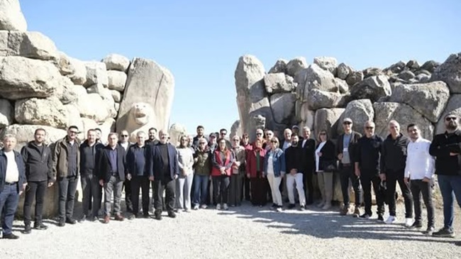 ENERJİ KENTLERİ BİRLİĞİ  ÜYELERİ ÇORUM’U GEZDİ