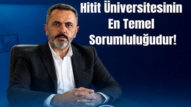 HİTİT ÜNİVERSİTESİ'NE 